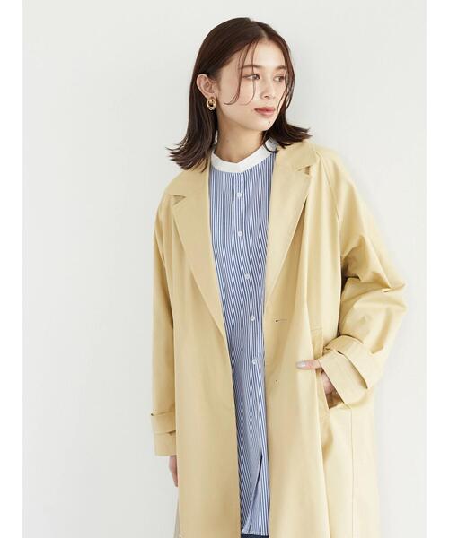 Green　Parks（グリーンパークス）の「ストライプクレリックシャツ（シャツ/ブラウス・レディース・ストライプ/ブルー系その他6・FREE）」の17枚目の写真