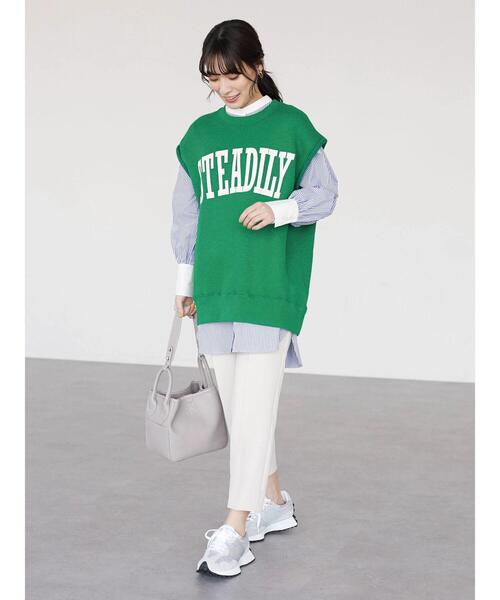 Green　Parks（グリーンパークス）の「ストライプクレリックシャツ（シャツ/ブラウス・レディース・ストライプ/ブルー系その他6・FREE）」の18枚目の写真