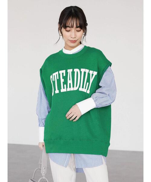 Green　Parks（グリーンパークス）の「ストライプクレリックシャツ（シャツ/ブラウス・レディース・ストライプ/ブルー系その他6・FREE）」の20枚目の写真