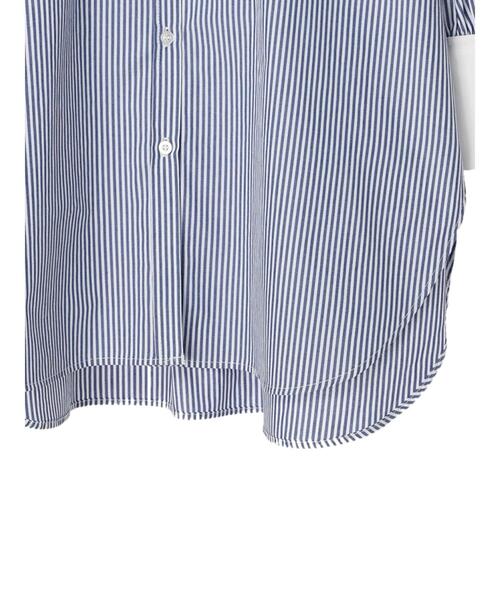 Green　Parks（グリーンパークス）の「ストライプクレリックシャツ（シャツ/ブラウス・レディース・ストライプ/ブルー系その他6・FREE）」の6枚目の写真