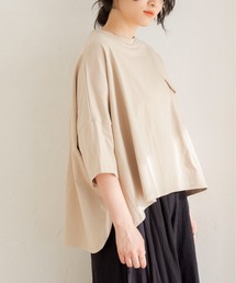 オーバーサイズTシャツ 無地/ボーダー