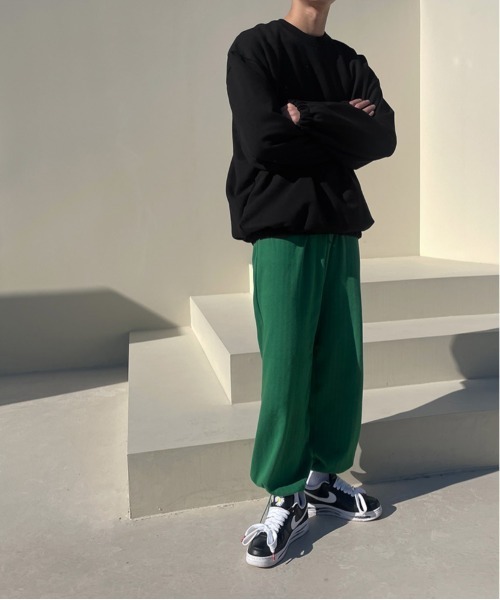 ASCLO（エジュクロ）の「ASCLO  Herringbone 2way Pants（スウェットパンツ・メンズ・ブラック/レッド/グリーン・FREE）」の19枚目の写真