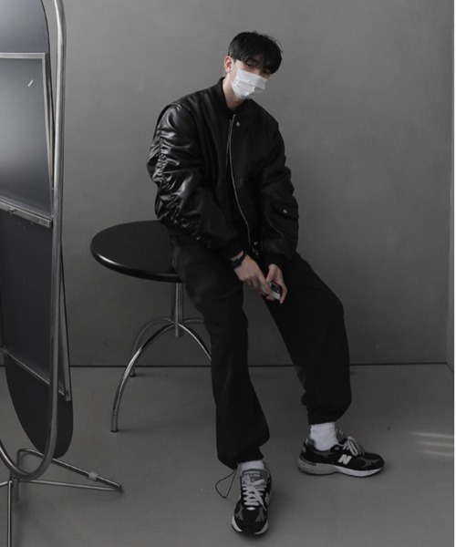 ASCLO（エジュクロ）の「ASCLO  Herringbone 2way Pants（スウェットパンツ・メンズ・ブラック/レッド/グリーン・FREE）」の9枚目の写真