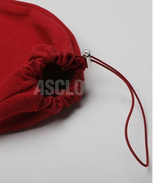 ASCLO（エジュクロ）の「ASCLO  Herringbone 2way Pants（スウェットパンツ・メンズ・ブラック/レッド/グリーン・FREE）」の10枚目の写真