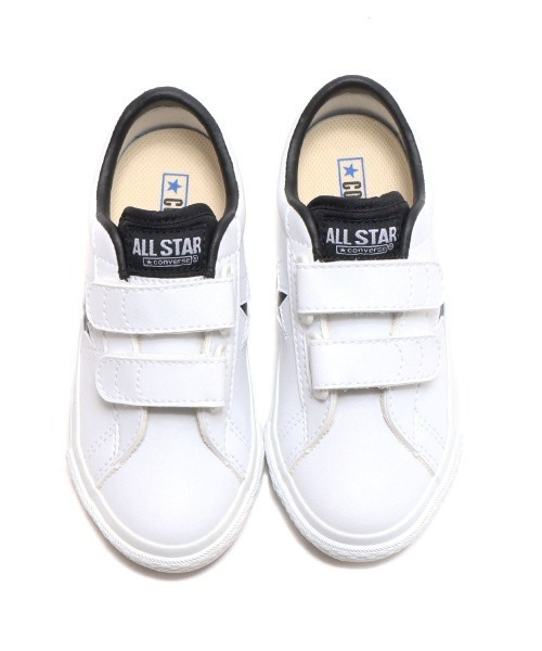 CONVERSE(コンバース)の「CONVERSE KID'S ONE STAR V-2 OX / キッズ ワンスター V-2 OX(スニーカー・キッズ・ホワイト/ブラック・17.0cm/16.0cm/18.0cm/19.0cm)」の6枚目の写真