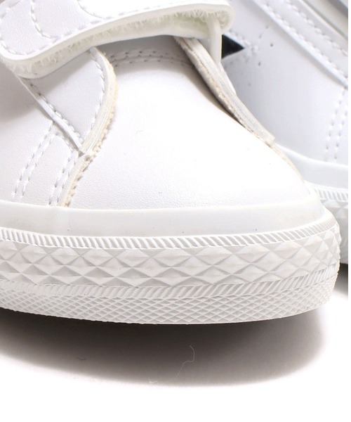 CONVERSE(コンバース)の「CONVERSE KID'S ONE STAR V-2 OX / キッズ ワンスター V-2 OX(スニーカー・キッズ・ホワイト/ブラック・17.0cm/16.0cm/18.0cm/19.0cm)」の7枚目の写真