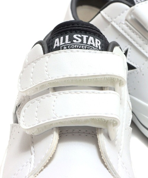 CONVERSE(コンバース)の「CONVERSE KID'S ONE STAR V-2 OX / キッズ ワンスター V-2 OX(スニーカー・キッズ・ホワイト/ブラック・17.0cm/16.0cm/18.0cm/19.0cm)」の8枚目の写真