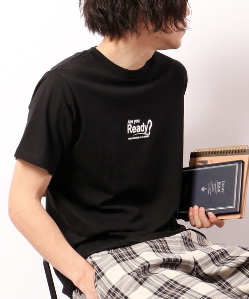 FUNALIVE(ファンアライブ)の「BF2 select スモールロゴプリントTシャツ(Tシャツ/カットソー・メンズ・ホワイト/ブラック/ベージュ/ネイビー/レッド/ピンク/オレンジ/グリーン/ホワイト系その他/ブラック系その他/グリーン系その他/ブラック系その他2・LL/M/L)」の14枚目の写真