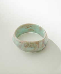 [eau un bijou] marble clear bangle