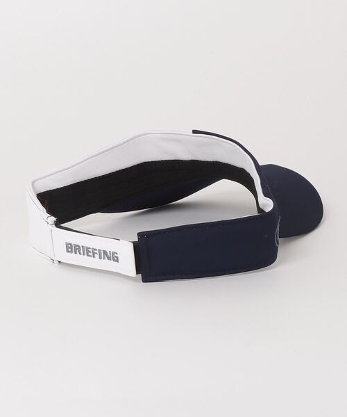 BRIEFING（ブリーフィング）の「【ブリーフィングゴルフ】MENS DUAL VISOR/メンズデュアルバイザー（サンバイザー・メンズ・ネイビー/ブラック/チャコールグレー/オリーブ・FREE）」の8枚目の写真