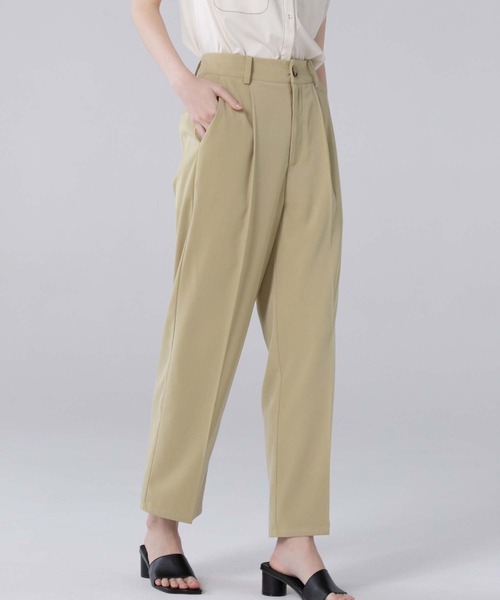 CEDNIE（セドニー）の「とろみツイルワイドパンツ（その他パンツ・レディース・ブラック/グリーン/アイボリー・S/M）」の3枚目の写真