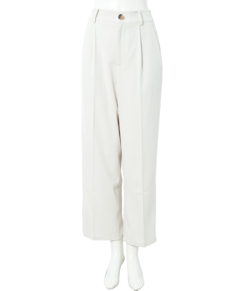 CEDNIE（セドニー）の「とろみツイルワイドパンツ（その他パンツ・レディース・ブラック/グリーン/アイボリー・S/M）」の14枚目の写真