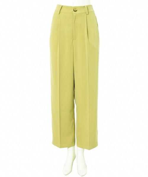 CEDNIE（セドニー）の「とろみツイルワイドパンツ（その他パンツ・レディース・ブラック/グリーン/アイボリー・S/M）」の8枚目の写真