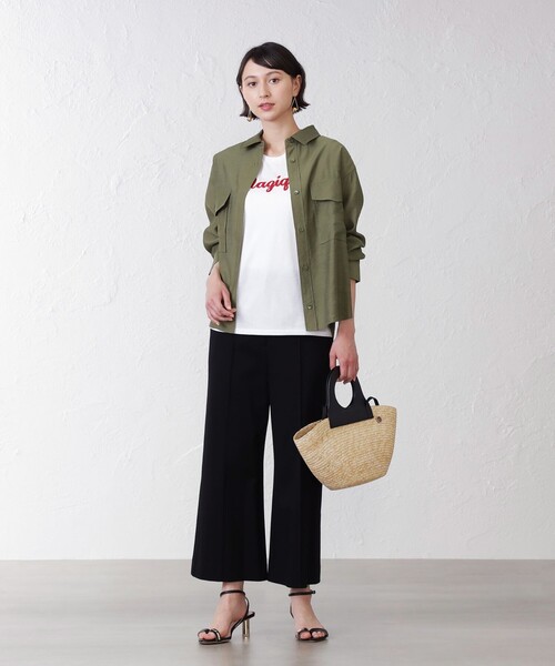 EPOCA THE SHOP(エポカザショップ)の「ダブルポケットシャツ(シャツ/ブラウス・レディース・ホワイト/グリーン系その他7・38)」の10枚目の写真