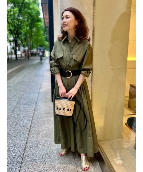 EPOCA THE SHOP(エポカザショップ)の「ダブルポケットシャツ(シャツ/ブラウス・レディース・ホワイト/グリーン系その他7・38)」の13枚目の写真