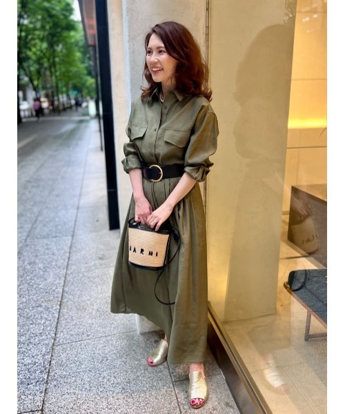 EPOCA THE SHOP(エポカザショップ)の「ダブルポケットシャツ(シャツ/ブラウス・レディース・ホワイト/グリーン系その他7・38)」の14枚目の写真