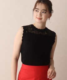 OPAQUE.CLIP | クロシェノースリニット(その他トップス)