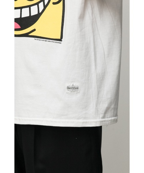 乱痴気(ランチキ)の「【DAZE'N HAZE】T-SHIRTS - BOB /リンガーT(Tシャツ/カットソー・メンズ・杢グレー/ホワイト×ネイビー・L/M)」の17枚目の写真