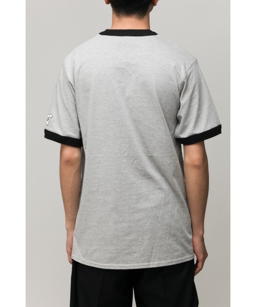 乱痴気(ランチキ)の「【DAZE'N HAZE】T-SHIRTS - BOB /リンガーT(Tシャツ/カットソー・メンズ・杢グレー/ホワイト×ネイビー・L/M)」の22枚目の写真