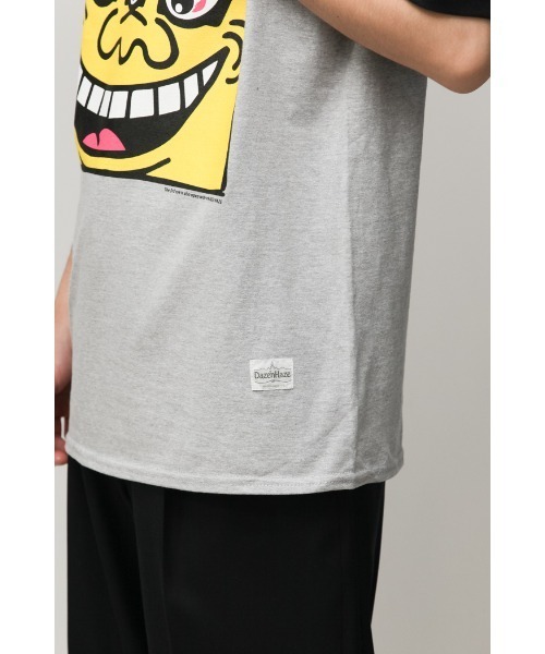 乱痴気(ランチキ)の「【DAZE'N HAZE】T-SHIRTS - BOB /リンガーT(Tシャツ/カットソー・メンズ・杢グレー/ホワイト×ネイビー・L/M)」の18枚目の写真