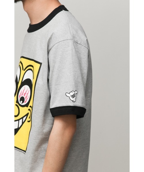乱痴気(ランチキ)の「【DAZE'N HAZE】T-SHIRTS - BOB /リンガーT(Tシャツ/カットソー・メンズ・杢グレー/ホワイト×ネイビー・L/M)」の20枚目の写真