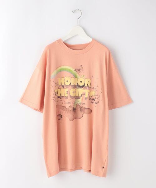 Honor The Gift 【 Palms T-Shirt Womens 】 ファッション レディースファッション トップス Tシャツ カットソー レディー Honor gathering（オナーギャザリング）の「＜HONOR THE GIFT