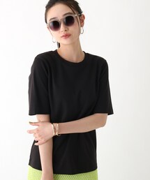 OPAQUE.CLIP | アイスタッチシルキーコットン クルーネックTシャツ【WEB限定サイズ】(Tシャツ/カットソー)