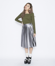 EVRIS | スクエアネックロンＴ(Tシャツ/カットソー)