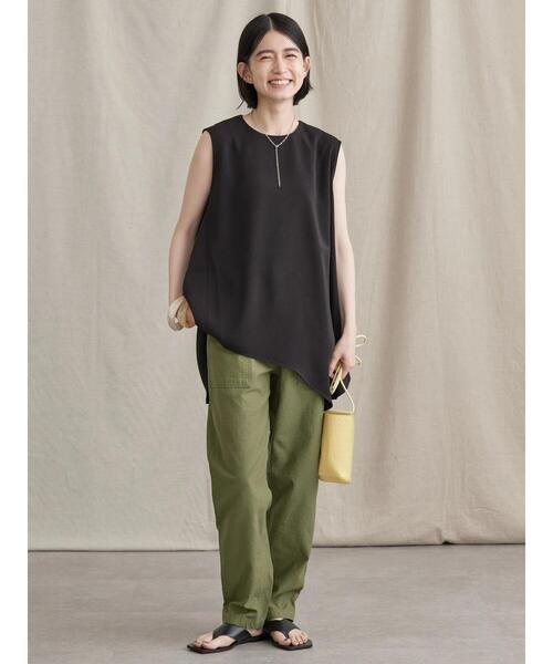 AMERICAN HOLIC（アメリカンホリック）の「ベイカーパンツ（カーゴパンツ・レディース・カーキ・S/M/L/XS）」の5枚目の写真