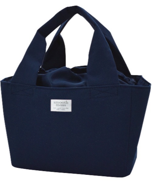salle de bal（サルデバル）の「・smooth moss / スムーズモス ランチ トート バッグ 保冷 smooth moss A419 GDH（お弁当箱・レディース・ブルー/オリーブドラブ/ベージュ/ネイビー/レッド/グレー・FREE）」の4枚目の写真