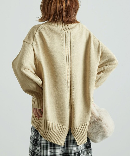 新品　Foggyバックスリットコットンプルオーバー バックスリットプルオーバー追加カラー ONE'S TRUE｜クロス