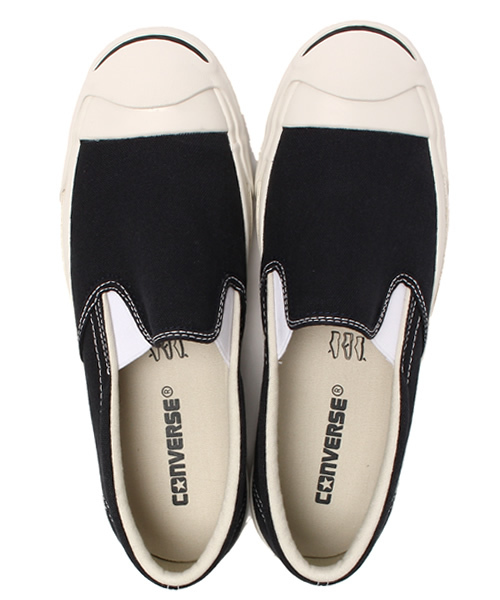 CONVERSE（コンバース）の「JACK PURCELL WASHOUT SLIP-ON / ジャックパーセル ウォッシュアウト スリップオン（スニーカー・メンズ・ホワイト/チャコールグレー・6.5/4/7.5/10.5/7/5.5/6/3.5/4.5/5/8/9/9.5/8.5）」の11枚目の写真