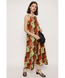AFRICAN BATIK HALTER OP アフリカンバティック ホルター ワンピース キャミワンピース 2WAY