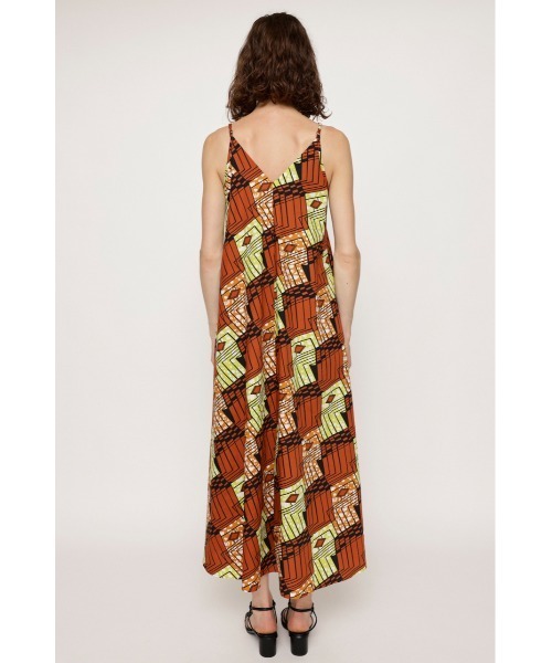 SLY(スライ)の「AFRICAN BATIK HALTER OP アフリカンバティック ホルター ワンピース キャミワンピース 2WAY(ワンピース・レディース・ブラック/マルチ・FREE)」の11枚目の写真