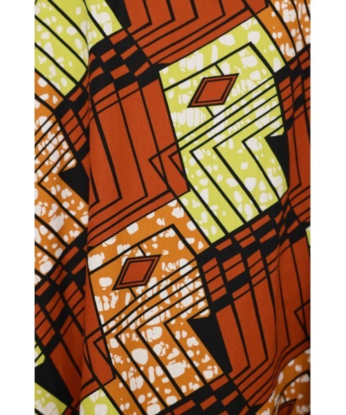 SLY(スライ)の「AFRICAN BATIK HALTER OP アフリカンバティック ホルター ワンピース キャミワンピース 2WAY(ワンピース・レディース・ブラック/マルチ・FREE)」の17枚目の写真