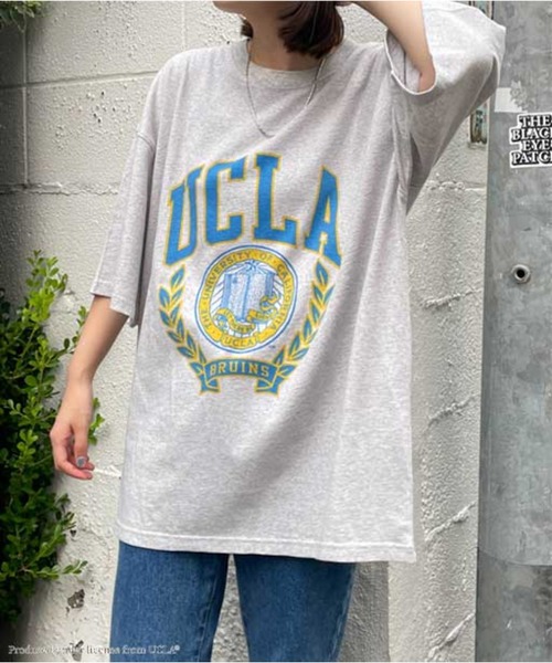 WEGO(ウィゴー)の「∴WEGO/別注 UCLA LOOSE TEE(Tシャツ/カットソー・メンズ・ホワイト/グレー系その他・MEDIUM/LARGE)」の1枚目の写真