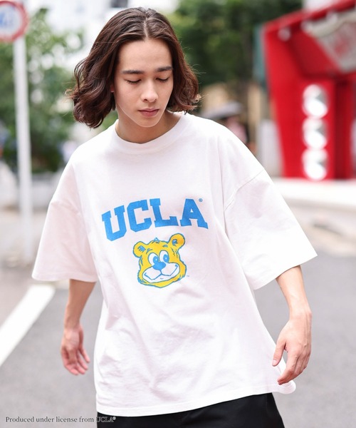 WEGO(ウィゴー)の「∴WEGO/別注 UCLA LOOSE TEE(Tシャツ/カットソー・メンズ・ホワイト/グレー系その他・MEDIUM/LARGE)」の10枚目の写真