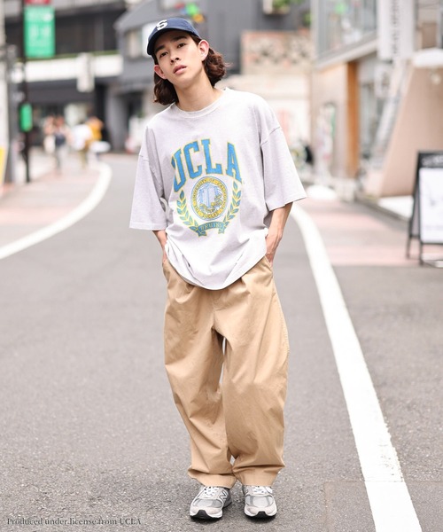 WEGO(ウィゴー)の「∴WEGO/別注 UCLA LOOSE TEE(Tシャツ/カットソー・メンズ・ホワイト/グレー系その他・MEDIUM/LARGE)」の3枚目の写真