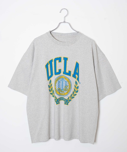 WEGO(ウィゴー)の「∴WEGO/別注 UCLA LOOSE TEE(Tシャツ/カットソー・メンズ・ホワイト/グレー系その他・MEDIUM/LARGE)」の7枚目の写真