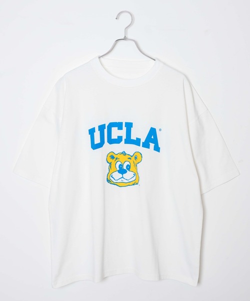 WEGO(ウィゴー)の「∴WEGO/別注 UCLA LOOSE TEE(Tシャツ/カットソー・メンズ・ホワイト/グレー系その他・MEDIUM/LARGE)」の4枚目の写真