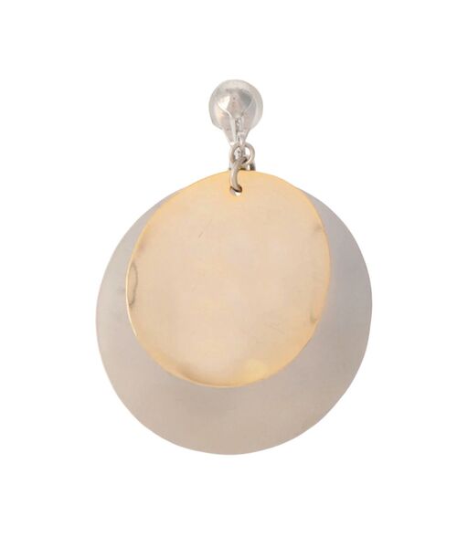 UN3D.（アンスリード）の「マルチカラープレートイヤリング（イヤリング・レディース・グリーン/パープル/シルバー・FREE）」の7枚目の写真