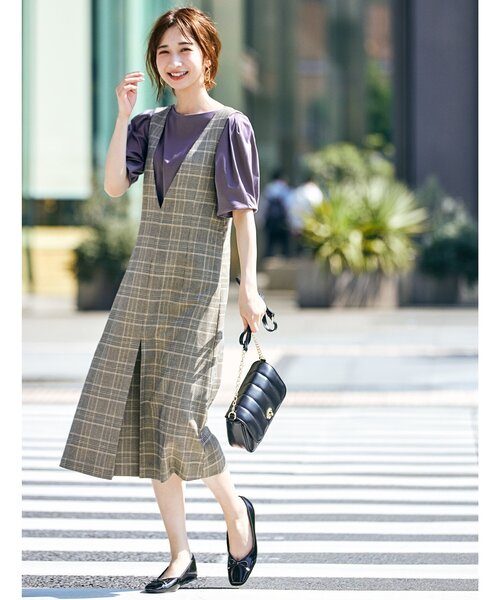 OPAQUE.CLIP（オペークドットクリップ）の「◆スクエアトゥバレエシューズ【WEB限定サイズ有】（その他シューズ・レディース・ブラック/グレー/ゴールド/イエロー/ダークブラウン系・50/40/35/45/30/25）」の15枚目の写真