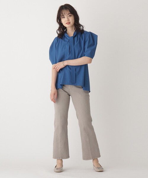 OPAQUE.CLIP（オペークドットクリップ）の「◆スクエアトゥバレエシューズ【WEB限定サイズ有】（その他シューズ・レディース・ブラック/グレー/ゴールド/イエロー/ダークブラウン系・50/40/35/45/30/25）」の10枚目の写真