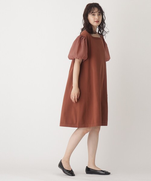 OPAQUE.CLIP（オペークドットクリップ）の「◆スクエアトゥバレエシューズ【WEB限定サイズ有】（その他シューズ・レディース・ブラック/グレー/ゴールド/イエロー/ダークブラウン系・50/40/35/45/30/25）」の8枚目の写真