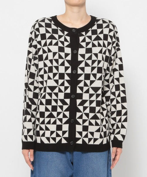 LEPSIM(レプシィム)の「12ゲージ満たされ2WAYニットカーディガン 294931(カーディガン/ボレロ・レディース・モカ/キナリ/グレー/ブラック・FREE/SHORT)」の13枚目の写真