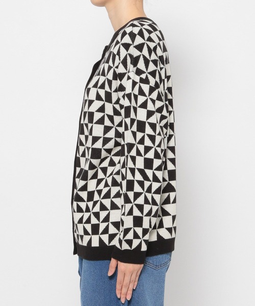 LEPSIM(レプシィム)の「12ゲージ満たされ2WAYニットカーディガン 294931(カーディガン/ボレロ・レディース・モカ/キナリ/グレー/ブラック・FREE/SHORT)」の14枚目の写真