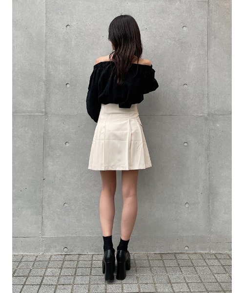 ENVYM（アンビー）の「ラップスタイルＳＫ（スカート・レディース・ブラック/アイボリー・S/M）」の10枚目の写真