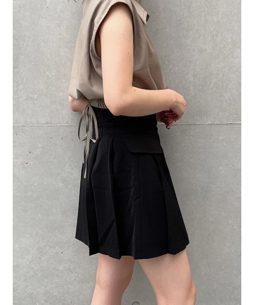 ENVYM（アンビー）の「ラップスタイルＳＫ（スカート・レディース・ブラック/アイボリー・S/M）」の12枚目の写真