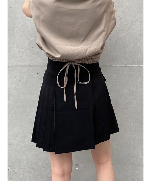 ENVYM（アンビー）の「ラップスタイルＳＫ（スカート・レディース・ブラック/アイボリー・S/M）」の13枚目の写真