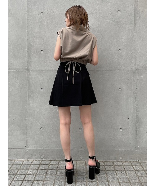 ENVYM（アンビー）の「ラップスタイルＳＫ（スカート・レディース・ブラック/アイボリー・S/M）」の17枚目の写真